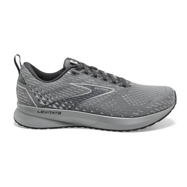 Brooks Levitate 5 Women\'s Road Running Shoes Grey / Black | USA-95741