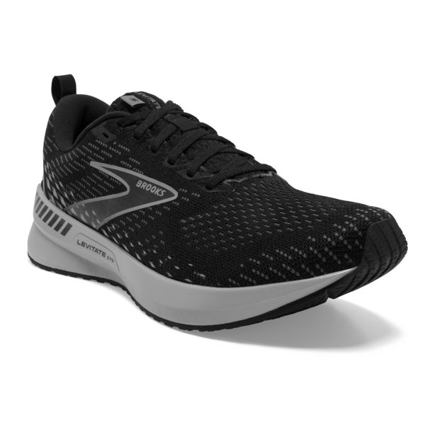 Brooks Levitate GTS 5 Men's Road Running Shoes Black / Grey | USA-560832