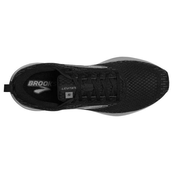 Brooks Levitate GTS 5 Men's Road Running Shoes Black / Grey | USA-560832