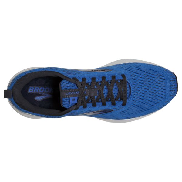 Brooks Levitate GTS 5 Men's Road Running Shoes Blue / Black / White | USA-921463