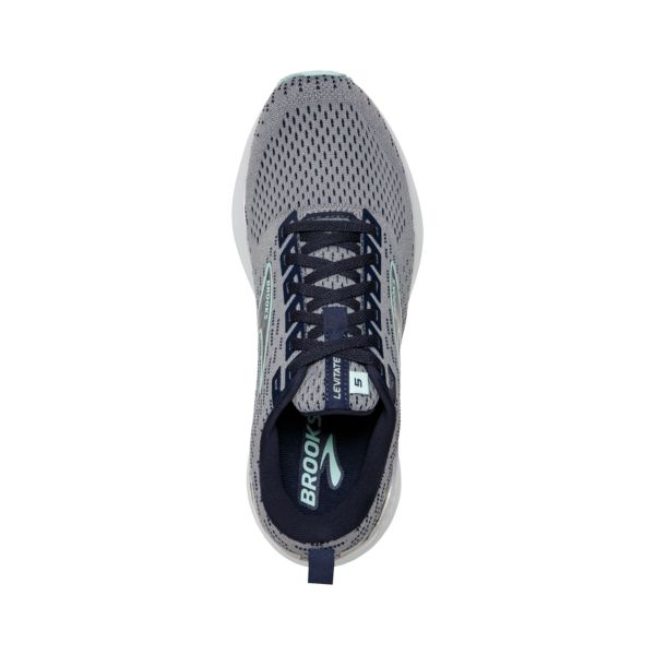 Brooks Levitate GTS 5 Women's Road Running Shoes Grey / Navy / White | USA-126978