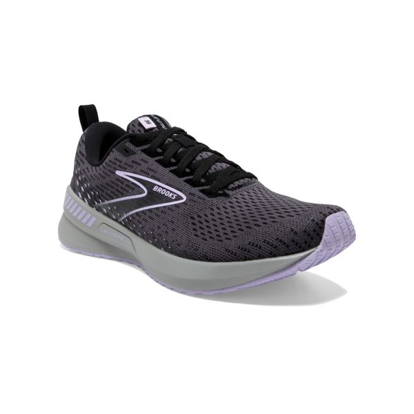 Brooks Levitate GTS 5 Women's Road Running Shoes Purple / Black / Grey | USA-176598