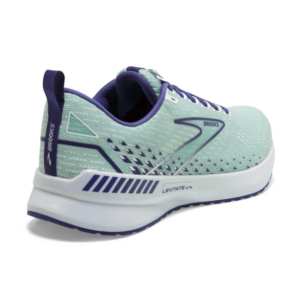 Brooks Levitate GTS 5 Women's Road Running Shoes Navy / Blue / White | USA-573621