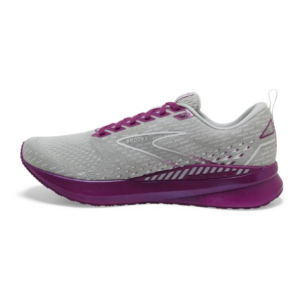 Brooks Levitate GTS 5 Women's Road Running Shoes Grey / Purple | USA-793652