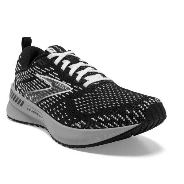 Brooks Levitate GTS 5 Women's Road Running Shoes Black / Grey / White | USA-950263