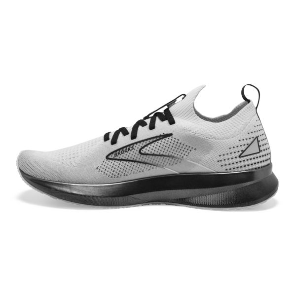 Brooks Levitate StealthFit 5 Men's Road Running Shoes White / Grey / Black | USA-567941