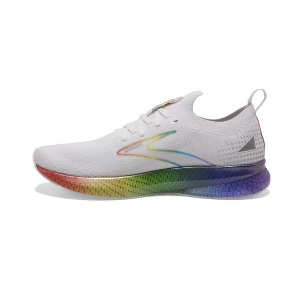 Brooks Levitate StealthFit 5 Women's Road Running Shoes White / Multicolor | USA-802451