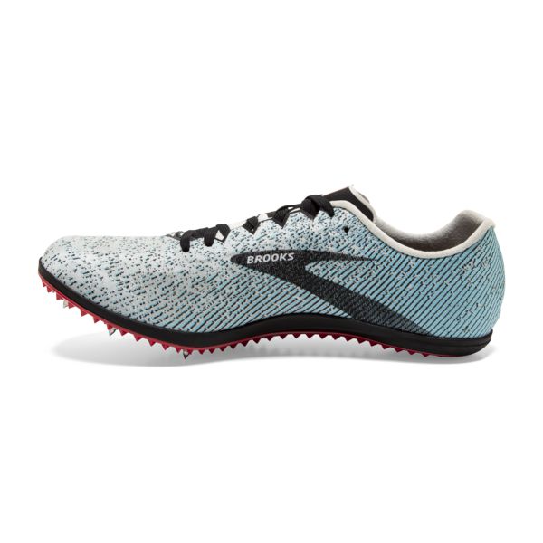 Brooks Mach 19 Men's Racing Shoes Grey / Black / Blue | USA-215763