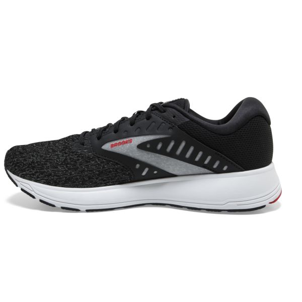 Brooks Range 2 Men's Road Running Shoes Black / White / Red | USA-453067