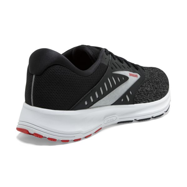 Brooks Range 2 Men's Road Running Shoes Black / White / Red | USA-453067