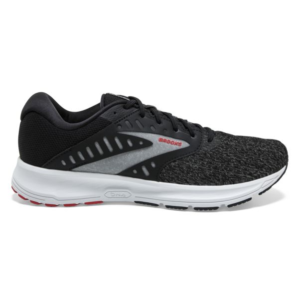 Brooks Range 2 Men\'s Road Running Shoes Black / White / Red | USA-453067