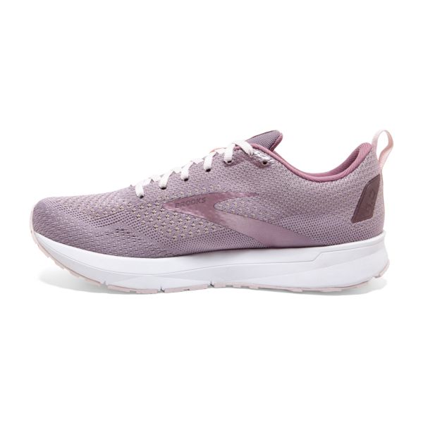 Brooks Revel 4 Women's Road Running Shoes Rose / White | USA-18495