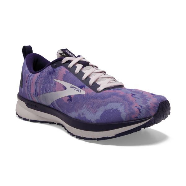 Brooks Revel 4 Women's Road Running Shoes Purple / Silver / Black | USA-729538