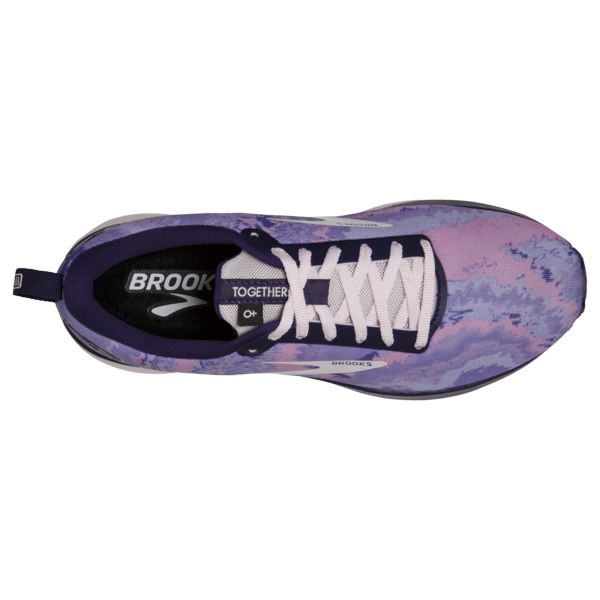 Brooks Revel 4 Women's Road Running Shoes Purple / Silver / Black | USA-729538