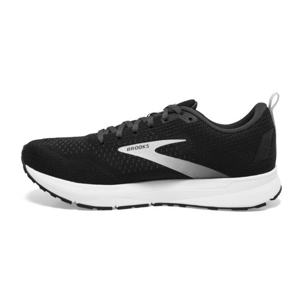 Brooks Revel 4 Women's Road Running Shoes Black / White | USA-794128