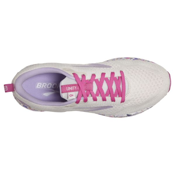 Brooks Revel 4 Women's Road Running Shoes White / Purple / Pink | USA-940735