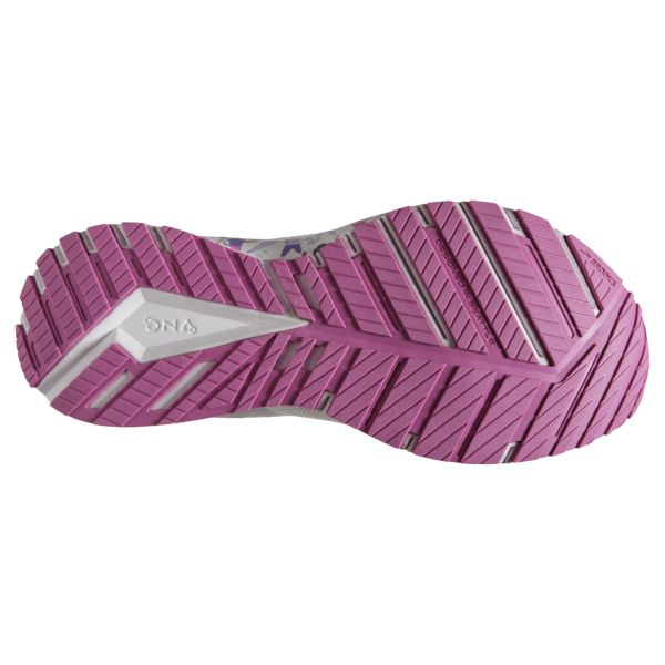 Brooks Revel 4 Women's Road Running Shoes White / Purple / Pink | USA-940735