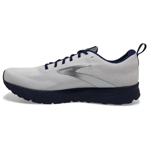 Brooks Revel 5 Men's Road Running Shoes White / Blue | USA-436591