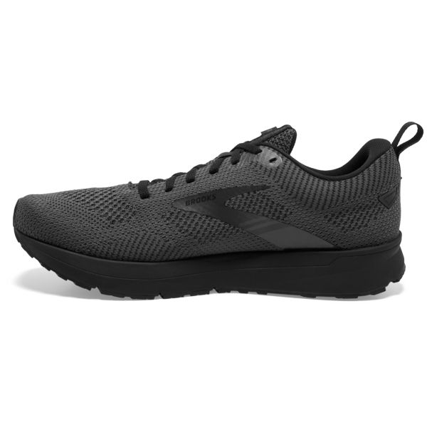 Brooks Revel 5 Men's Road Running Shoes Grey / Black | USA-960182