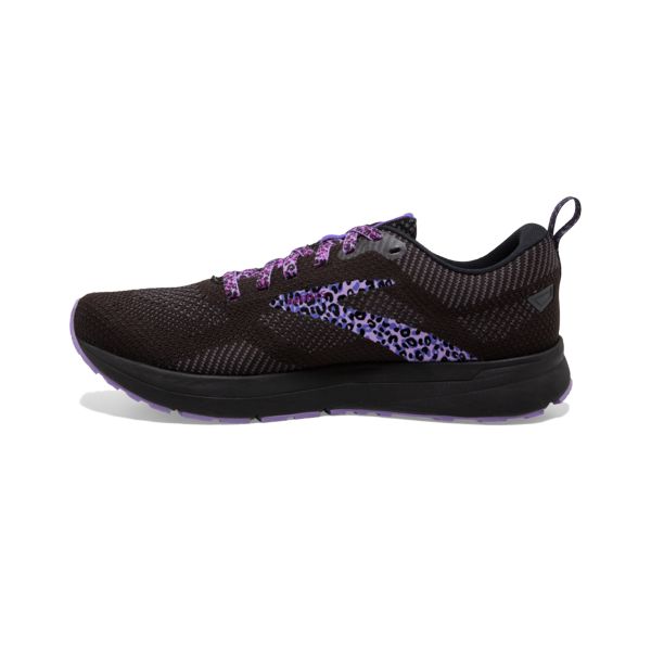 Brooks Revel 5 Women's Road Running Shoes Black / Purple | USA-614850