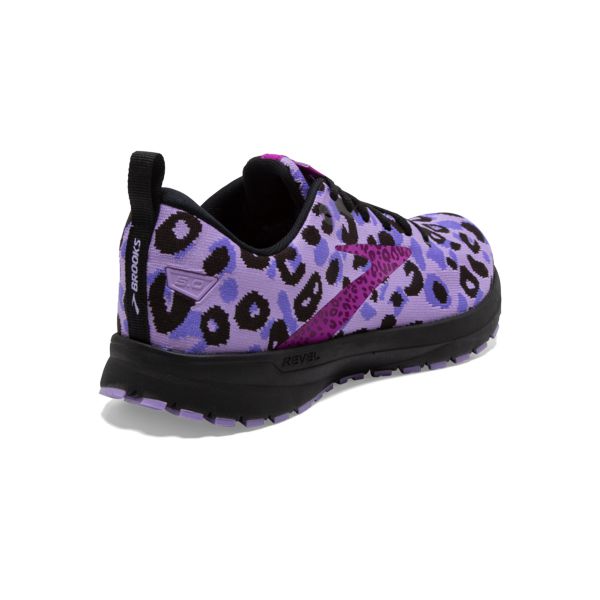 Brooks Revel 5 Women's Road Running Shoes Purple / Black | USA-641087