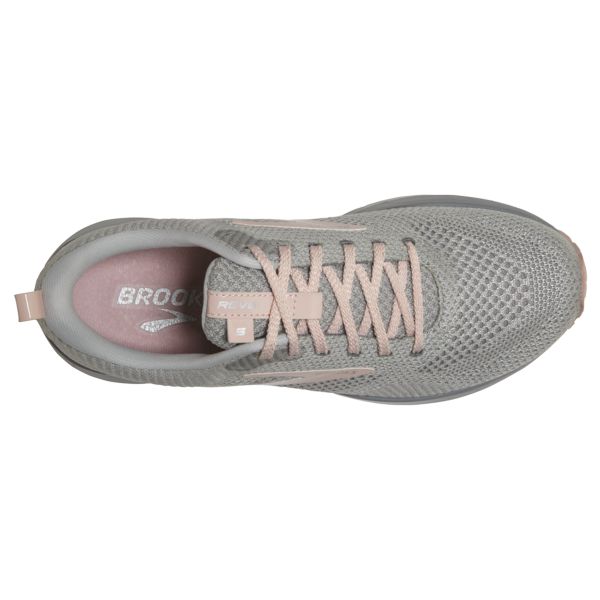 Brooks Revel 5 Women's Road Running Shoes Grey / Rose | USA-687590