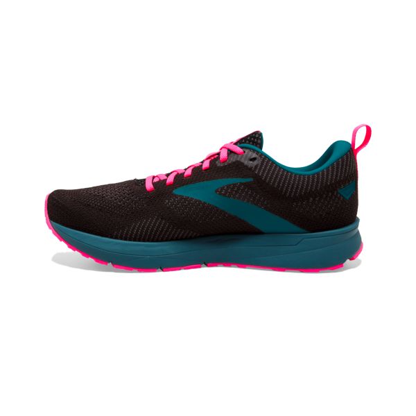 Brooks Revel 5 Women's Road Running Shoes Black / Blue / Pink | USA-932574