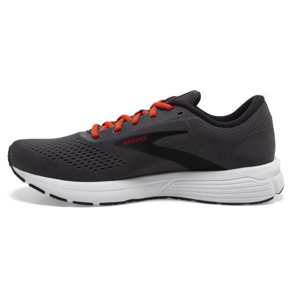 Brooks Signal 3 Men's Road Running Shoes Black / White / Red | USA-159026