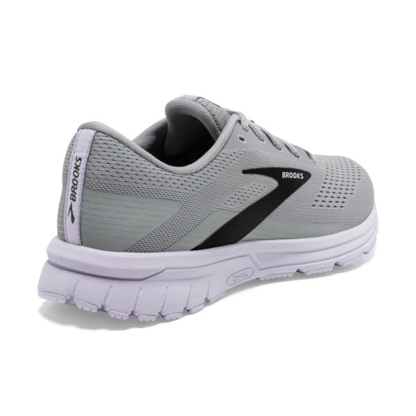 Brooks Signal 3 Women's Road Running Shoes Grey / Black / Purple | USA-920635