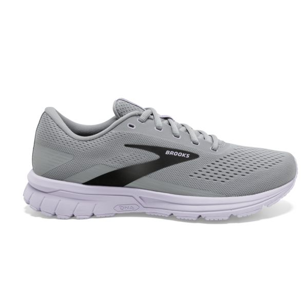 Brooks Signal 3 Women\'s Road Running Shoes Grey / Black / Purple | USA-920635