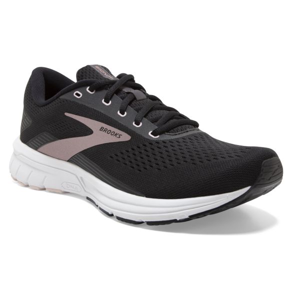 Brooks Signal 3 Women's Road Running Shoes Black / Rose / White | USA-960273