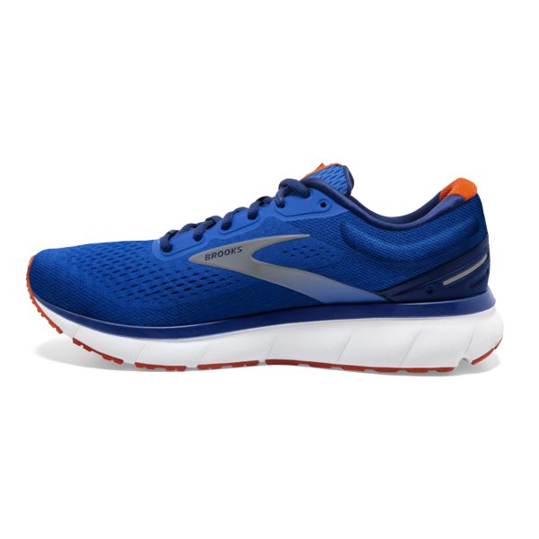 Brooks Trace Men's Road Running Shoes Blue / Navy / Orange | USA-653079