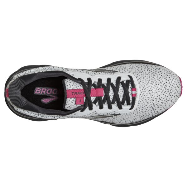 Brooks Trace Women's Road Running Shoes Grey / Black / Red | USA-316450