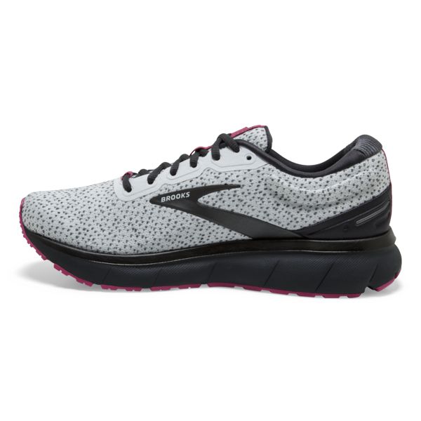 Brooks Trace Women's Road Running Shoes Grey / Black / Red | USA-316450