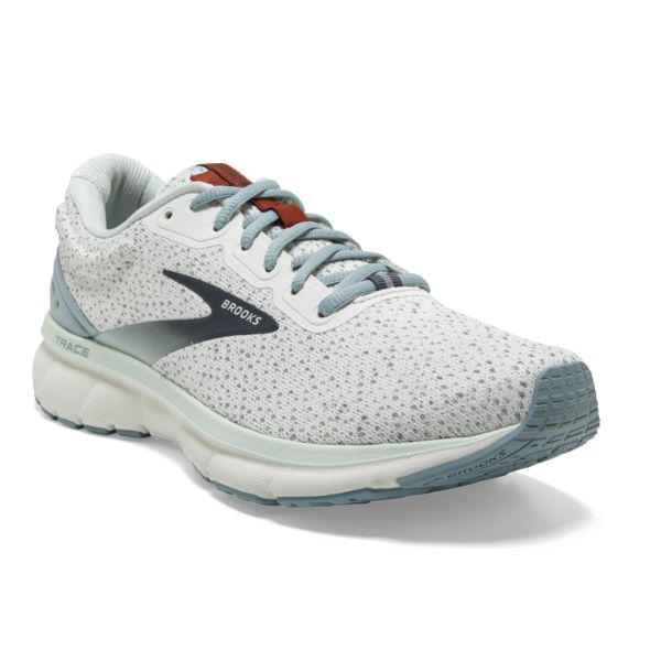 Brooks Trace Women's Road Running Shoes Grey / Blue / Black | USA-602751