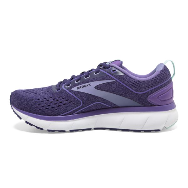 Brooks Transmit 3 Women's Road Running Shoes Purple / White | USA-374250