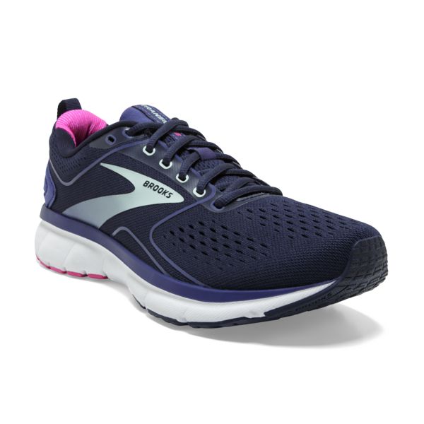 Brooks Transmit 3 Women's Road Running Shoes Navy / Blue / White | USA-589412