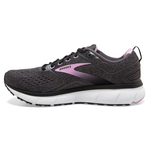 Brooks Transmit 3 Women's Road Running Shoes Grey / Pink / White | USA-846931