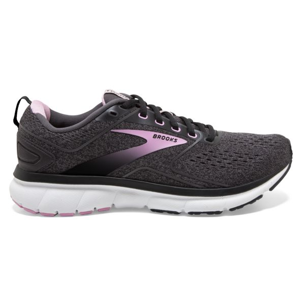 Brooks Transmit 3 Women\'s Road Running Shoes Grey / Pink / White | USA-846931