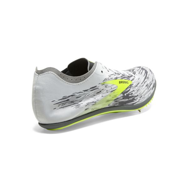 Brooks Wire v6 Men's Racing Shoes Black / Grey / Yellow | USA-401253