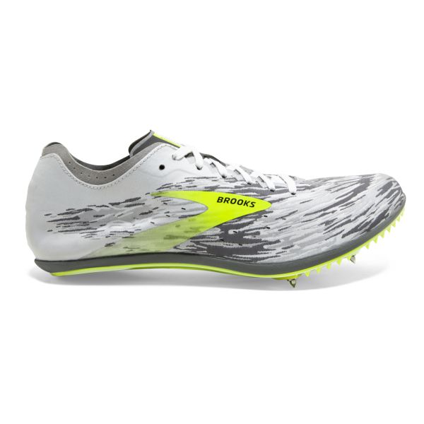 Brooks Wire v6 Men\'s Racing Shoes Black / Grey / Yellow | USA-401253